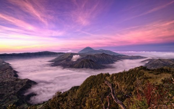 mrak, nebe, atmosféra, Natural landscape, hora, voda