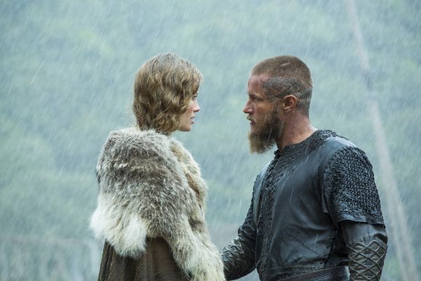 Vikings,pele,Aslaug,Travis Fimmel,Alyssa Sutherland,Série de TV dos Vikings