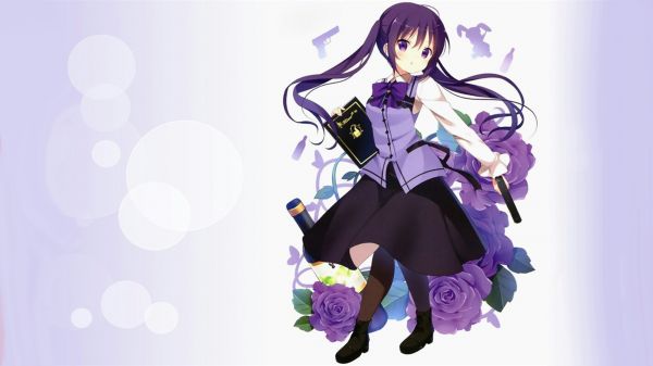 ilustração, Anime, Meninas anime, desenho animado, Gochuumon wa Usagi Desu ka, Tedeza Rize