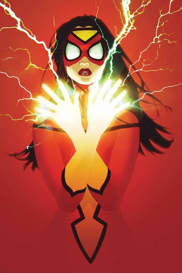 Marvel Comics,Spider Woman,ábra,háttérképként,szerv