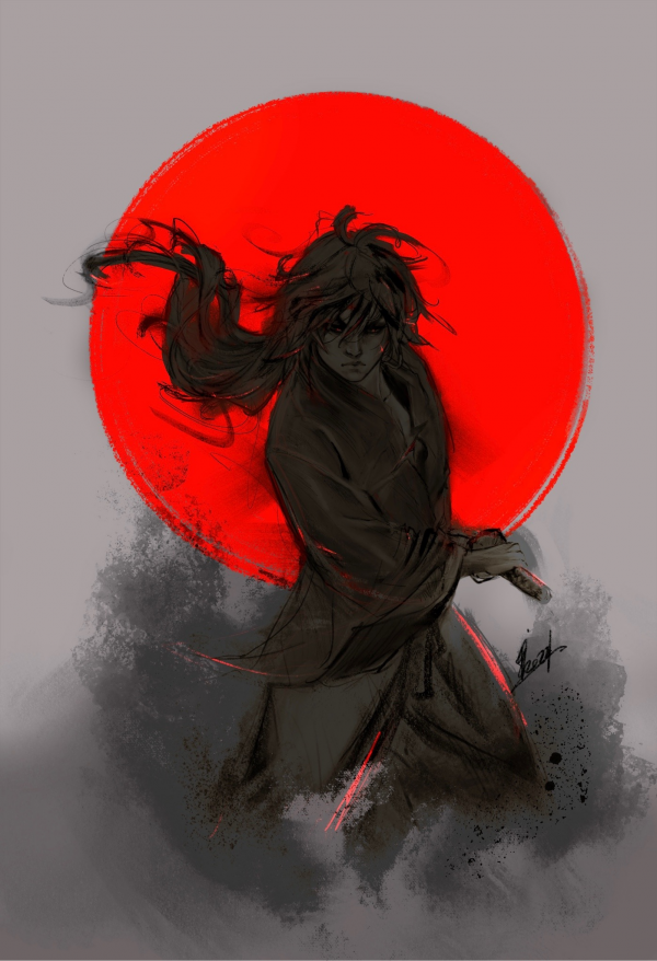 Rurouni Kenshin,Himura Kenshin,Fan art