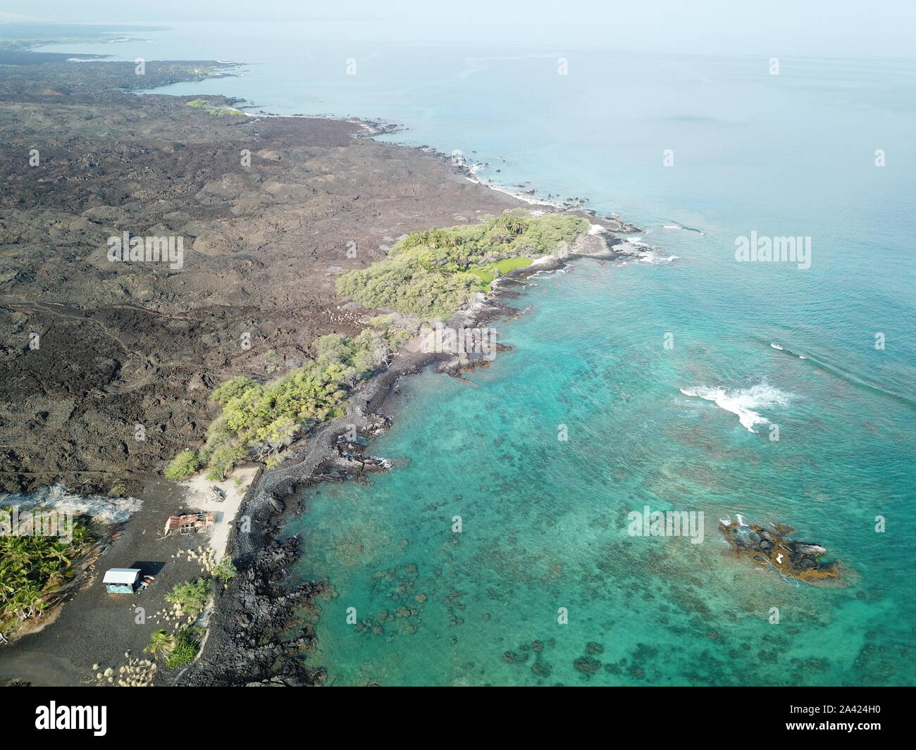 Aerial Photography of Kona, Hawaii (The Big Island Stock Photo - Alamy