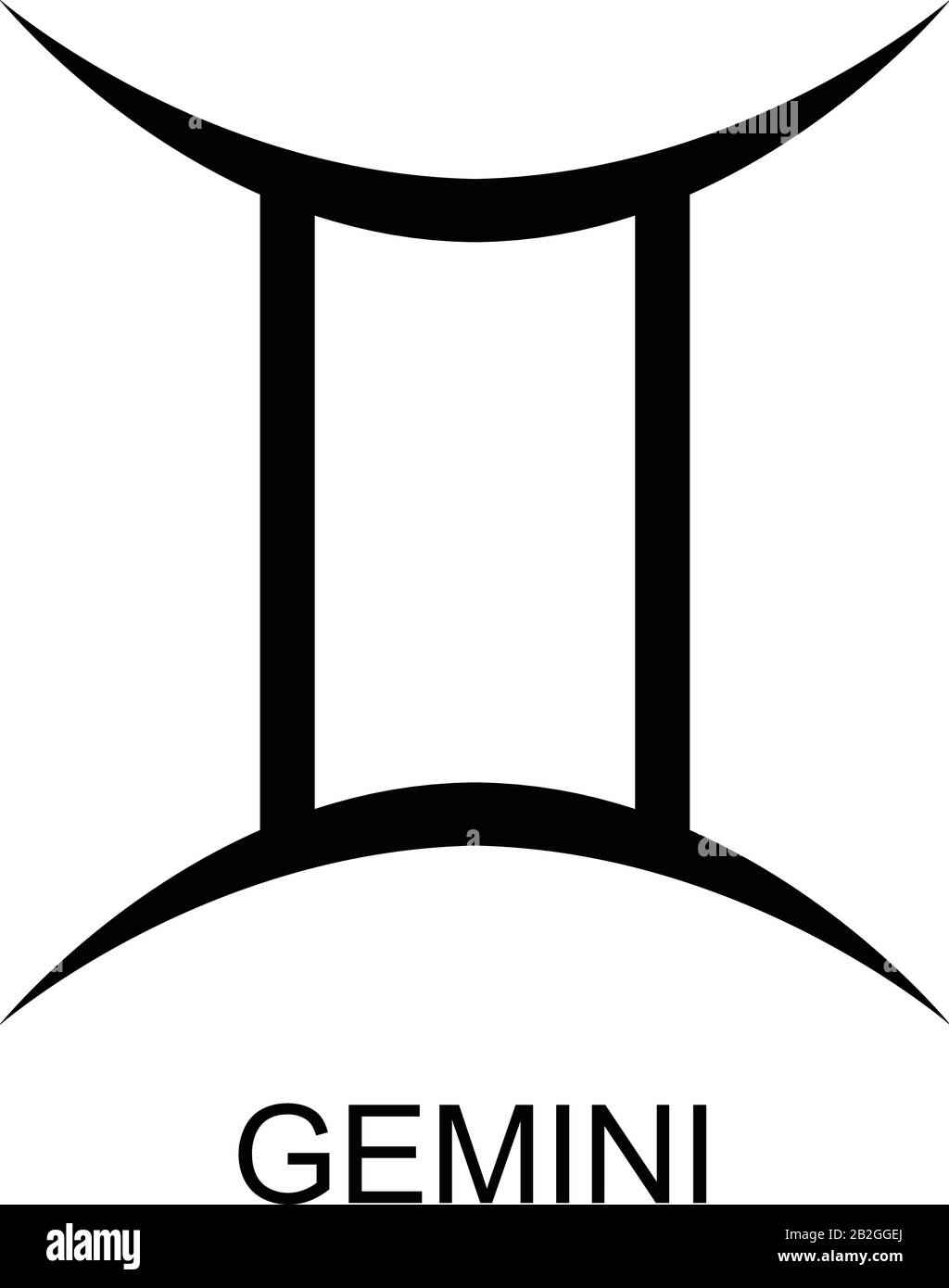 Gemini Zodiac Symbol