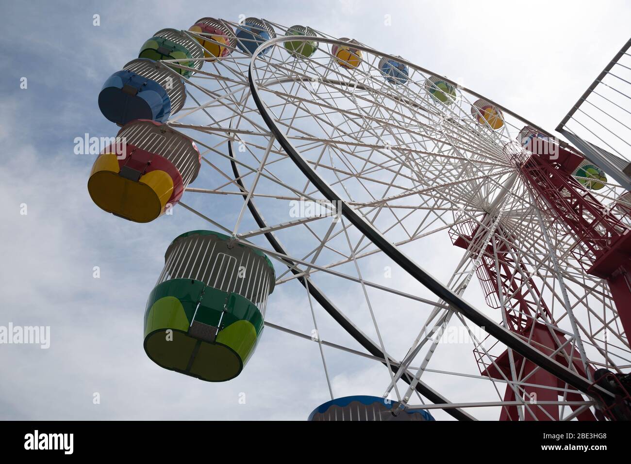 Carousel in Sydney Luna Park  Stock Photo