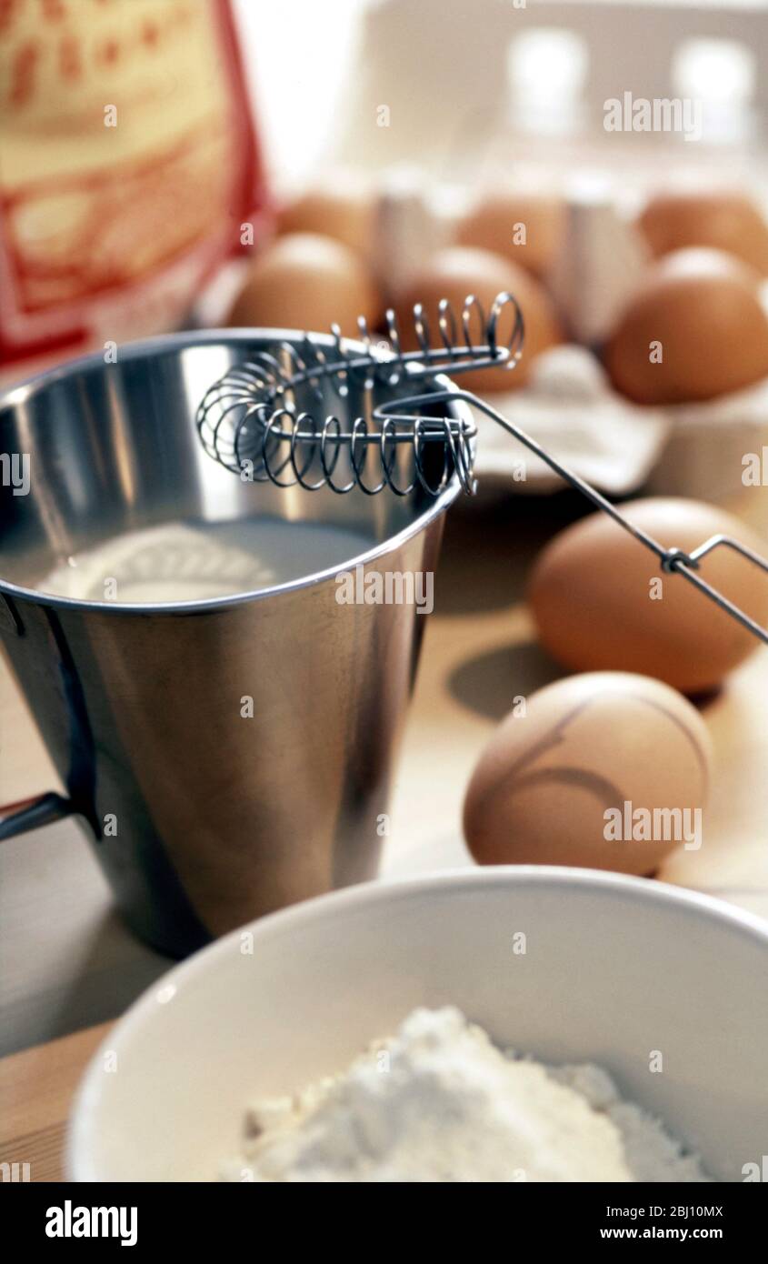 Mixing ingredients - Stock Photo