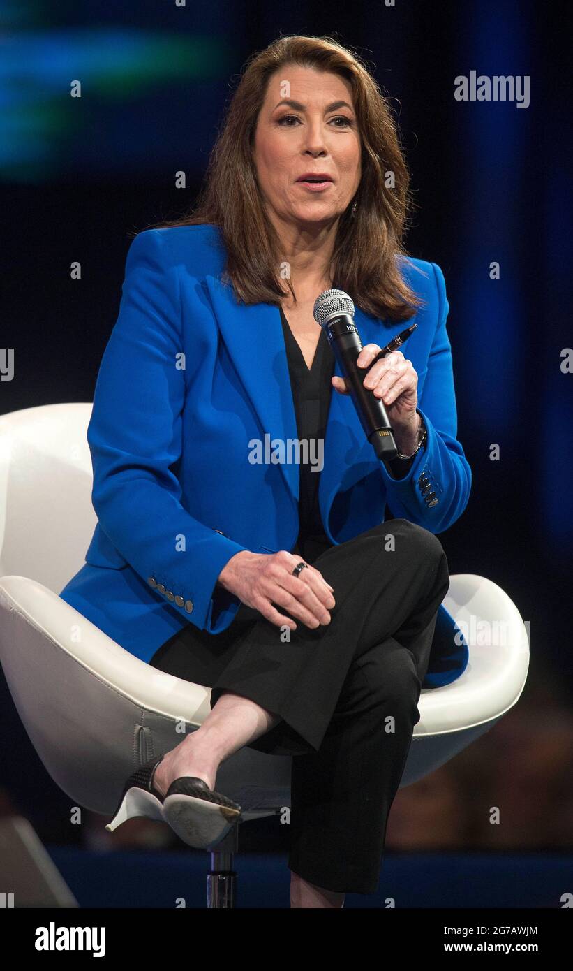 Dallas, Texas, USA. 11th July, 2021. TAMMY BRUCE speaks at CPAC 2021: America UnCanceled. Organized by the American Conservative Union, the three-day conference features speakers from the right side of America's political spectrum. Credit: Brian Cahn/ZUMA Wire/Alamy Live News Stock Photo