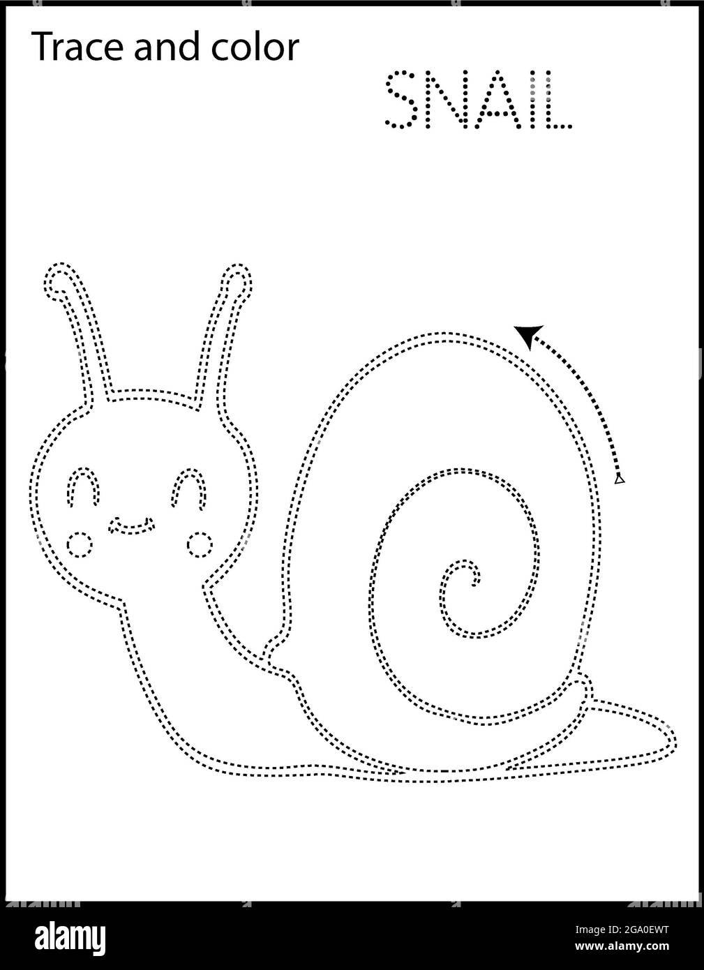 Tracing Coloring Pages