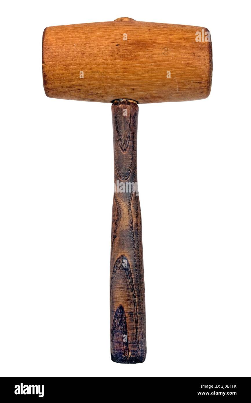 Vintage mallet Stock Photo