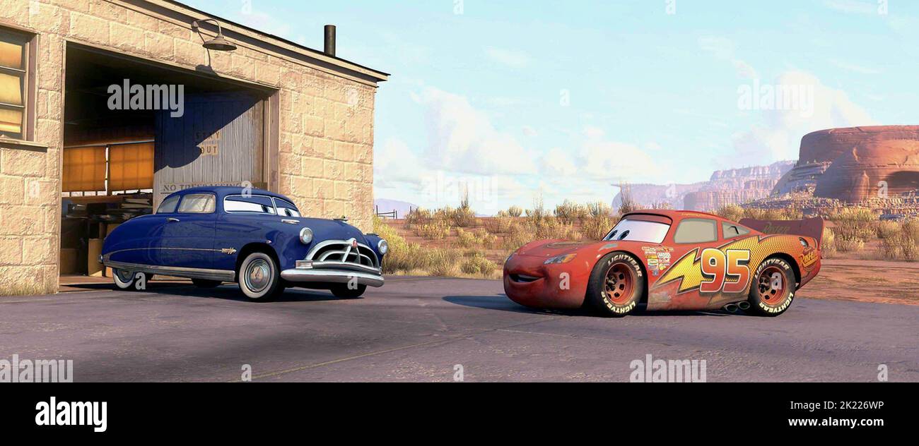 HUDSON,MCQUEEN, CARS, 2006 Stock Photo