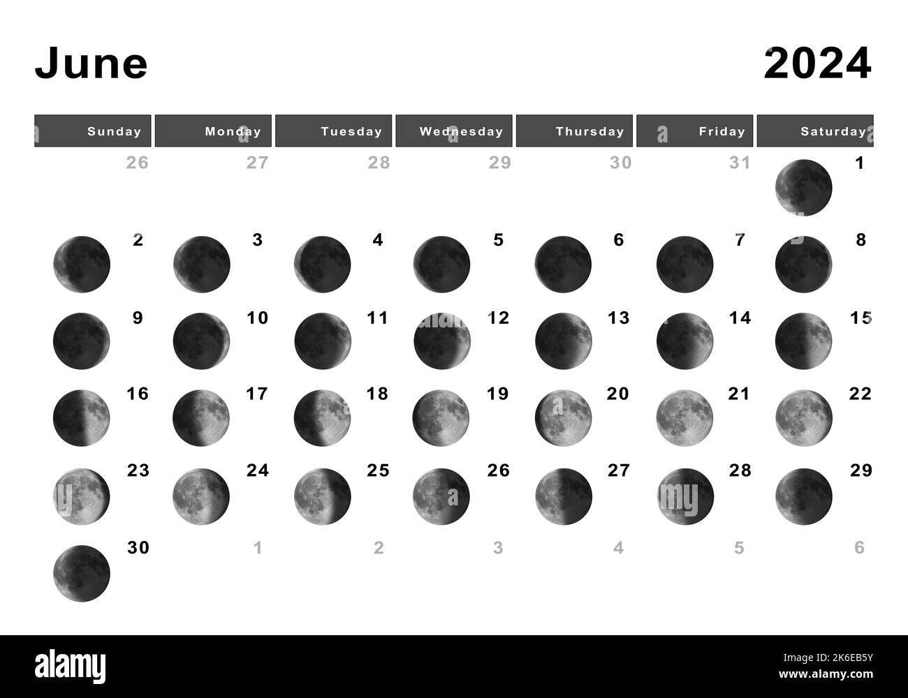 Moon Phases June 1 2024 - Shina Dorolisa