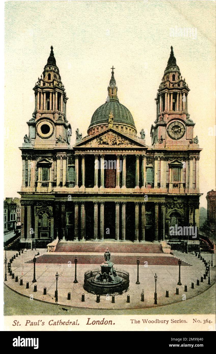 St Paul's Cathedral, London. Stock Photo