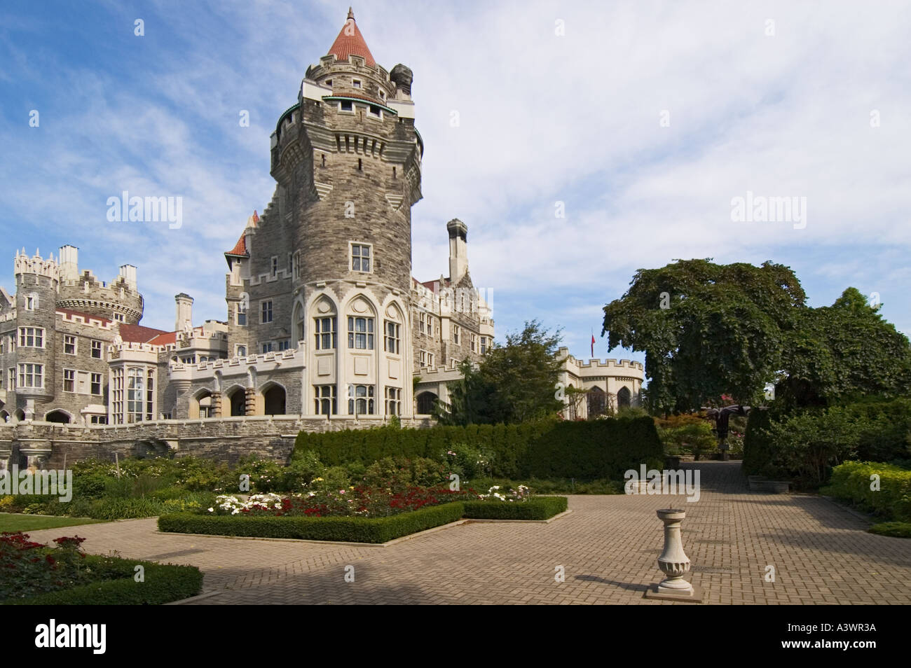 Canada Ontario Toronto Casa Loma completed 1914 home of industrialist Sir Henry Pellatt Stock Photo