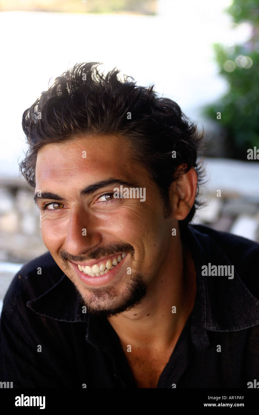 Greek young man hi-res stock photography and images - Alamy