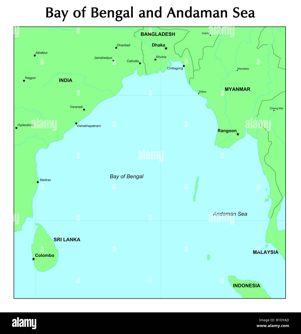 mar de andaman mapa Andaman Sea Map Stock Photo Alamy mar de andaman mapa