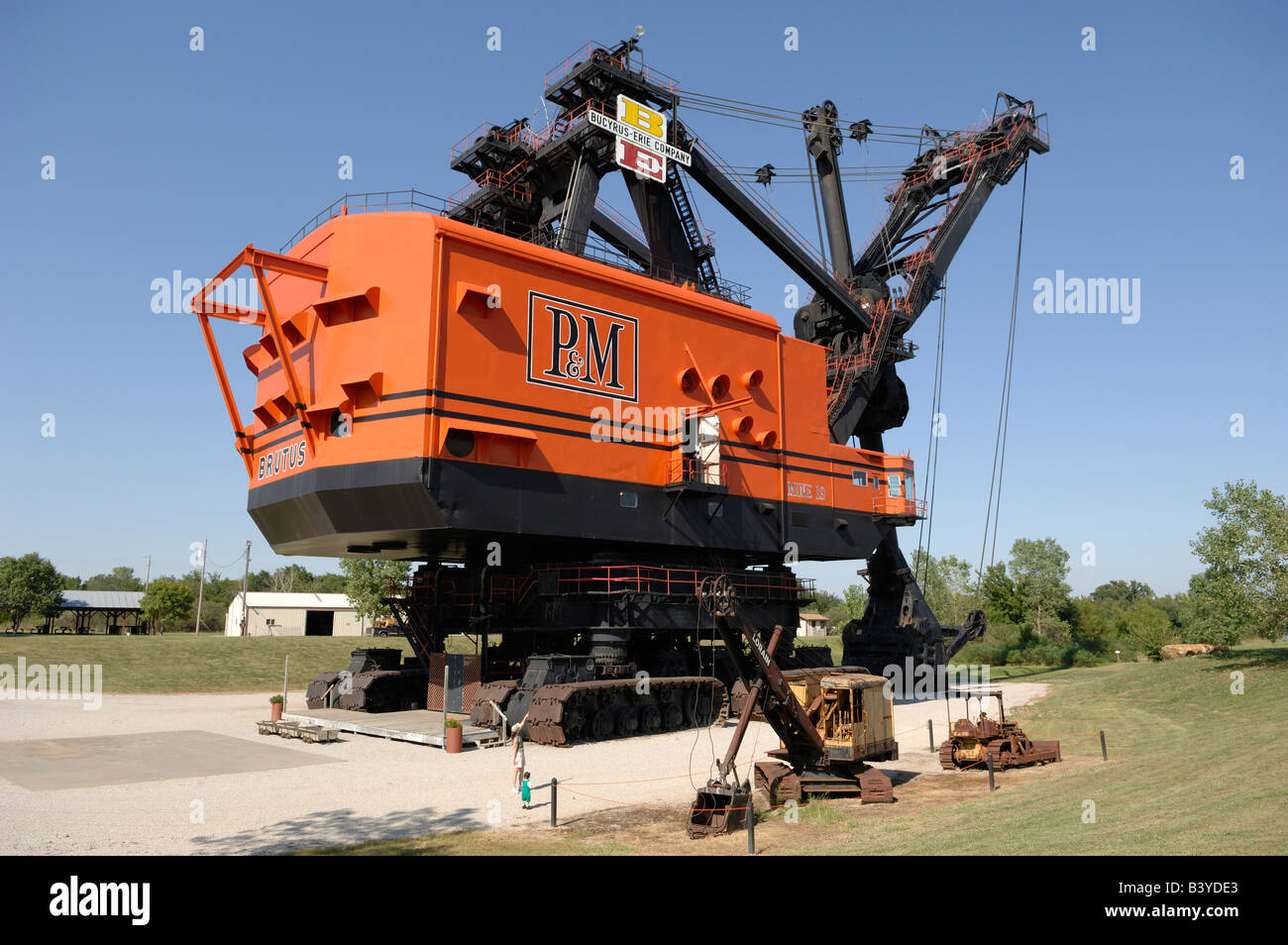 Big Brutus, West Mineral, Kansas Stock Photo