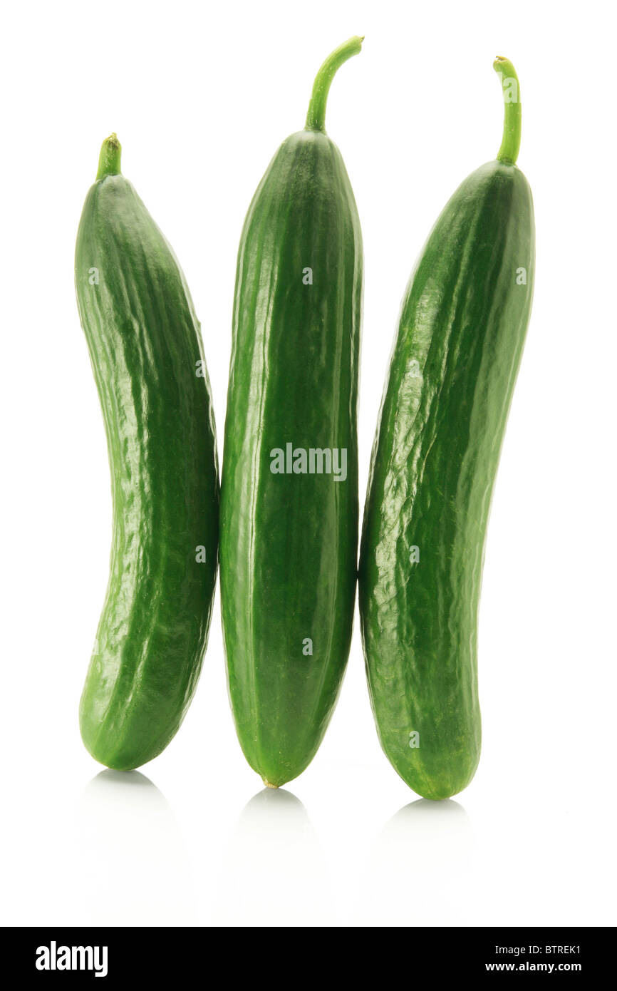 Lebanese Cucumbers Stock Photo