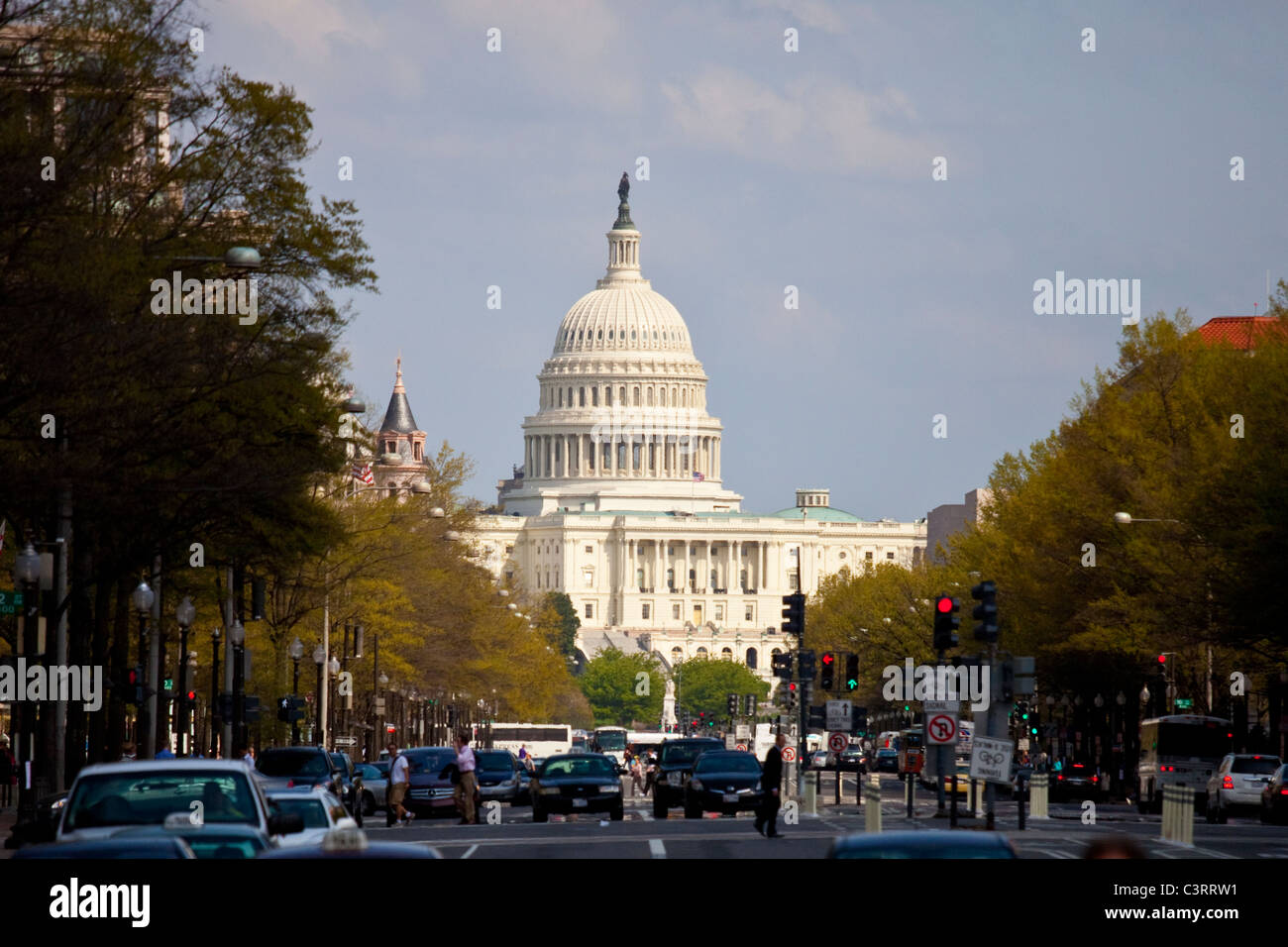 Capitol building, Washington DC Stock Photo