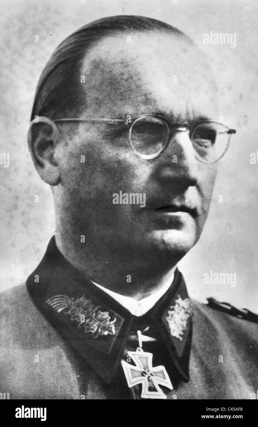 Hans Speidel, 1944 Stock Photo