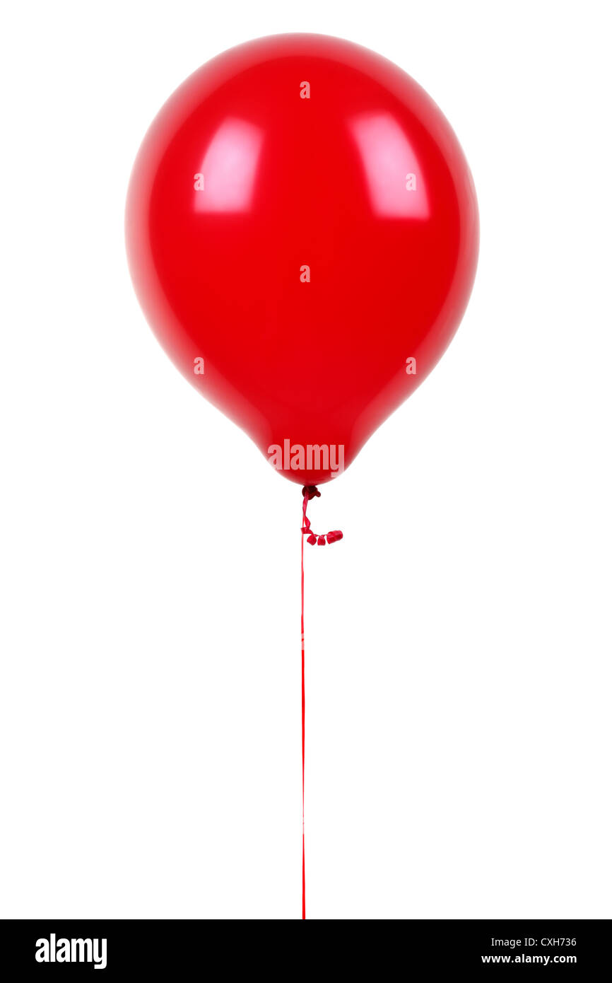 Red balloon Stock Photo