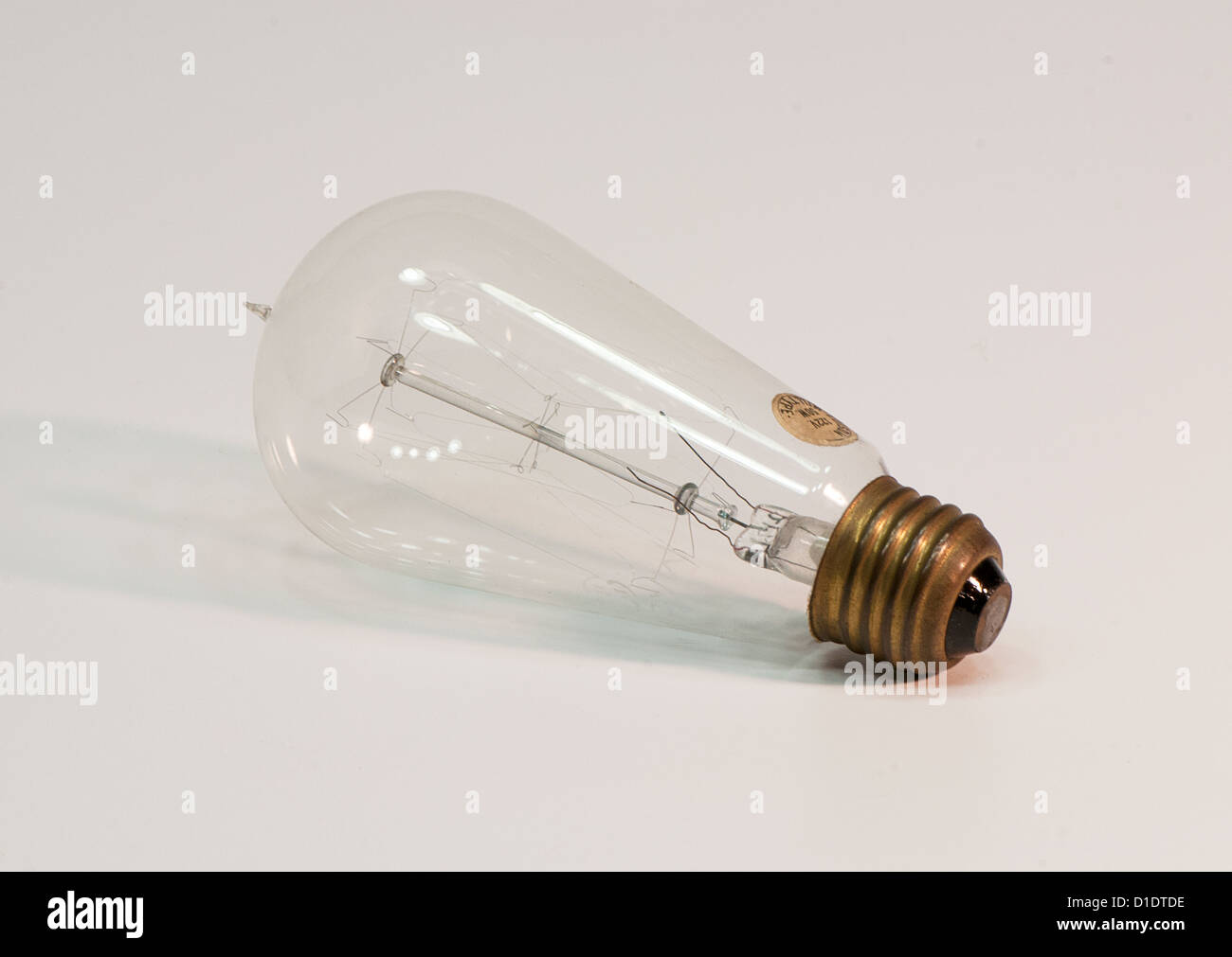 antique light bulb Stock Photo