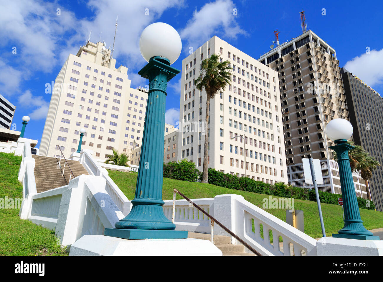 Spohn Park, Corpus Christi, Texas, United States of America, North America Stock Photo