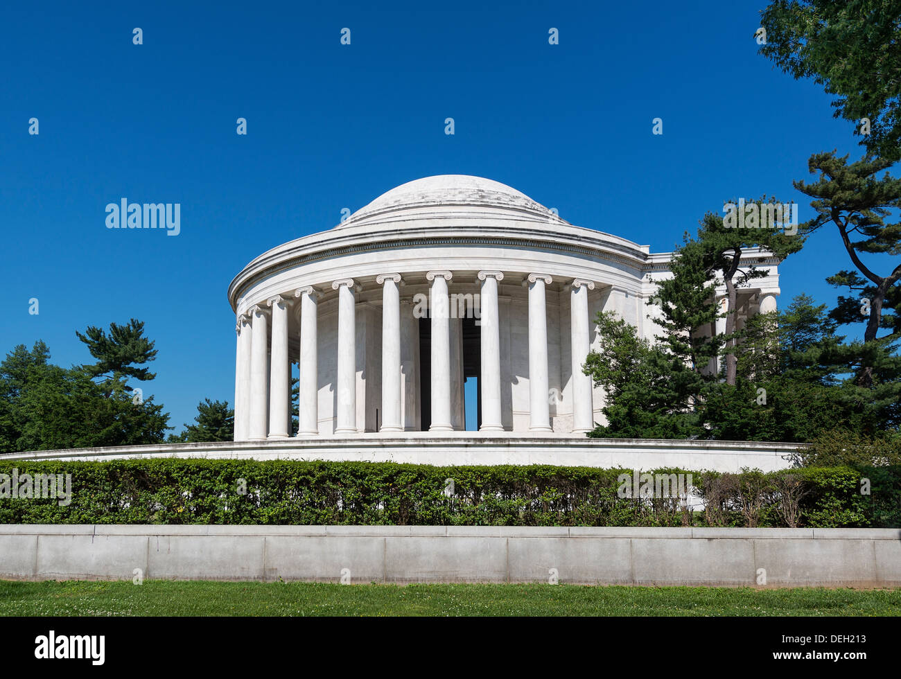 Exterior, Jefferson Memorial, Washington DC, USA Stock Photo