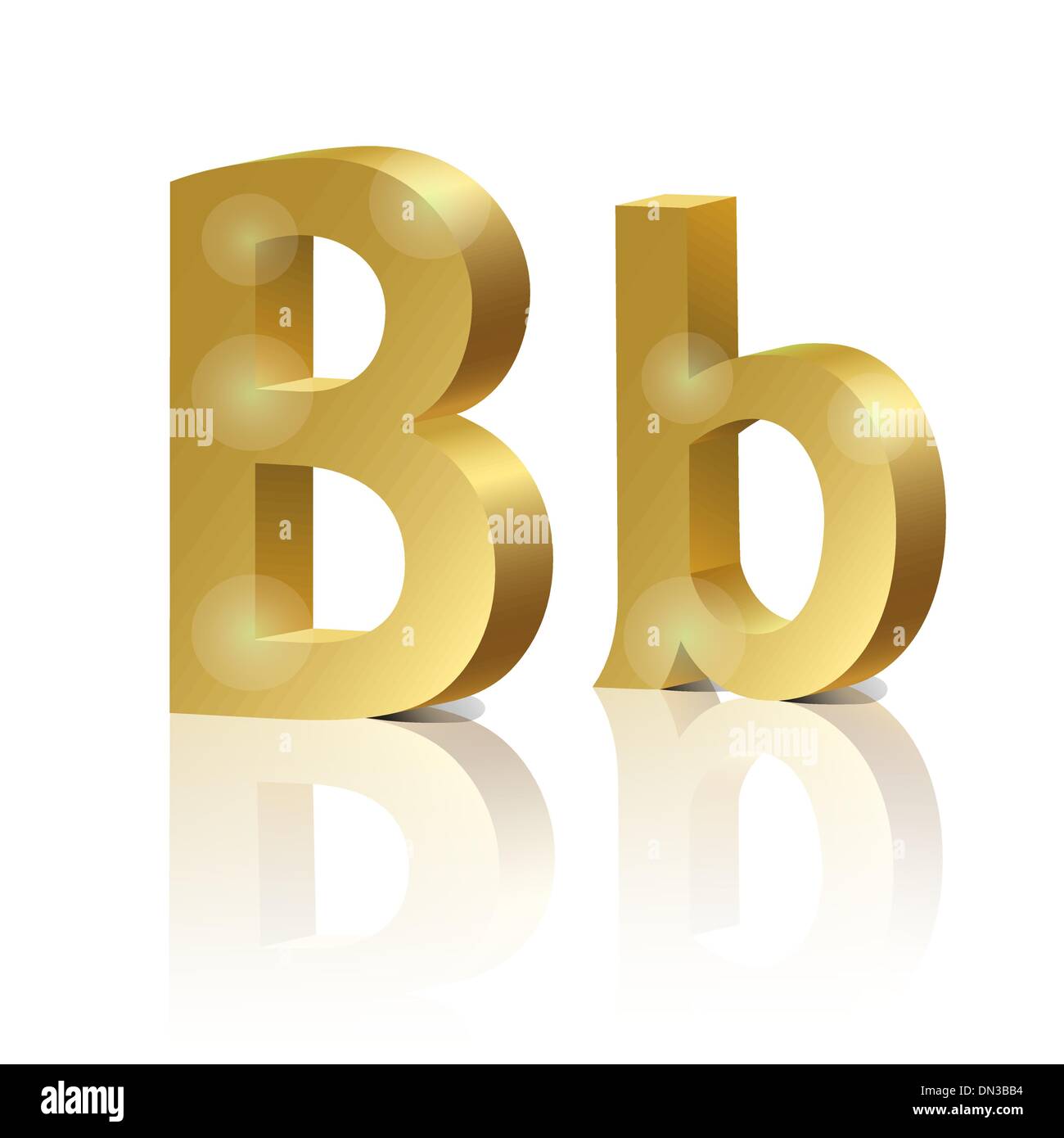 3d letter b Stock Vector Images - Alamy