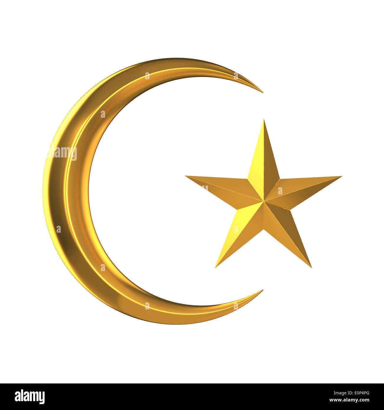 Muslim Moon And Star Symbol