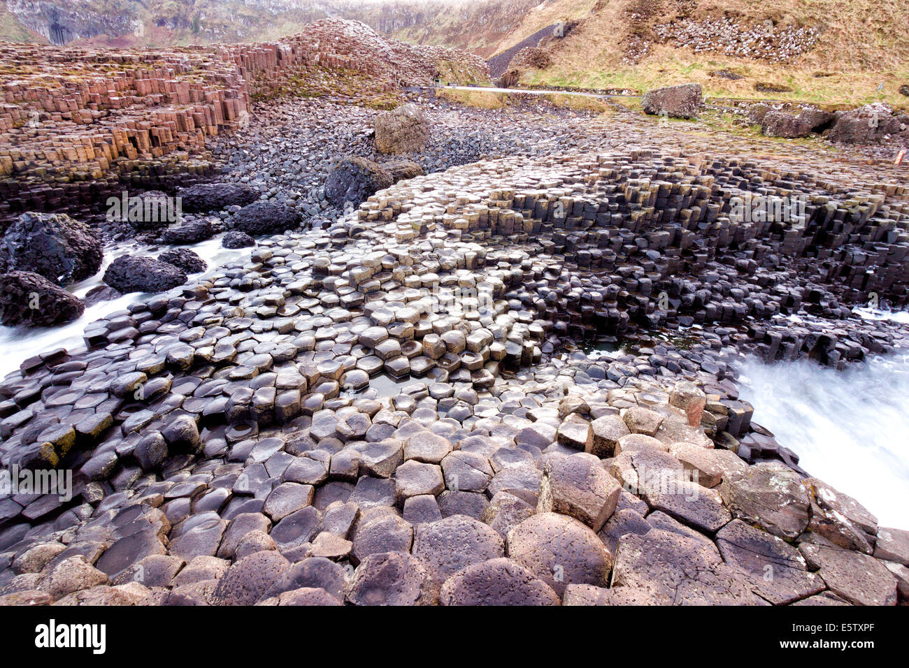 Giants Causeway, Northern Ireland Stock Photo