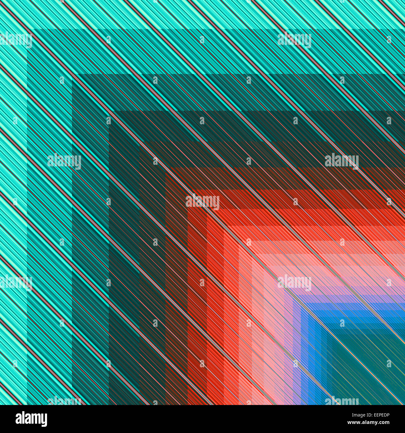 Digitally generated abstract pattern Stock Photo