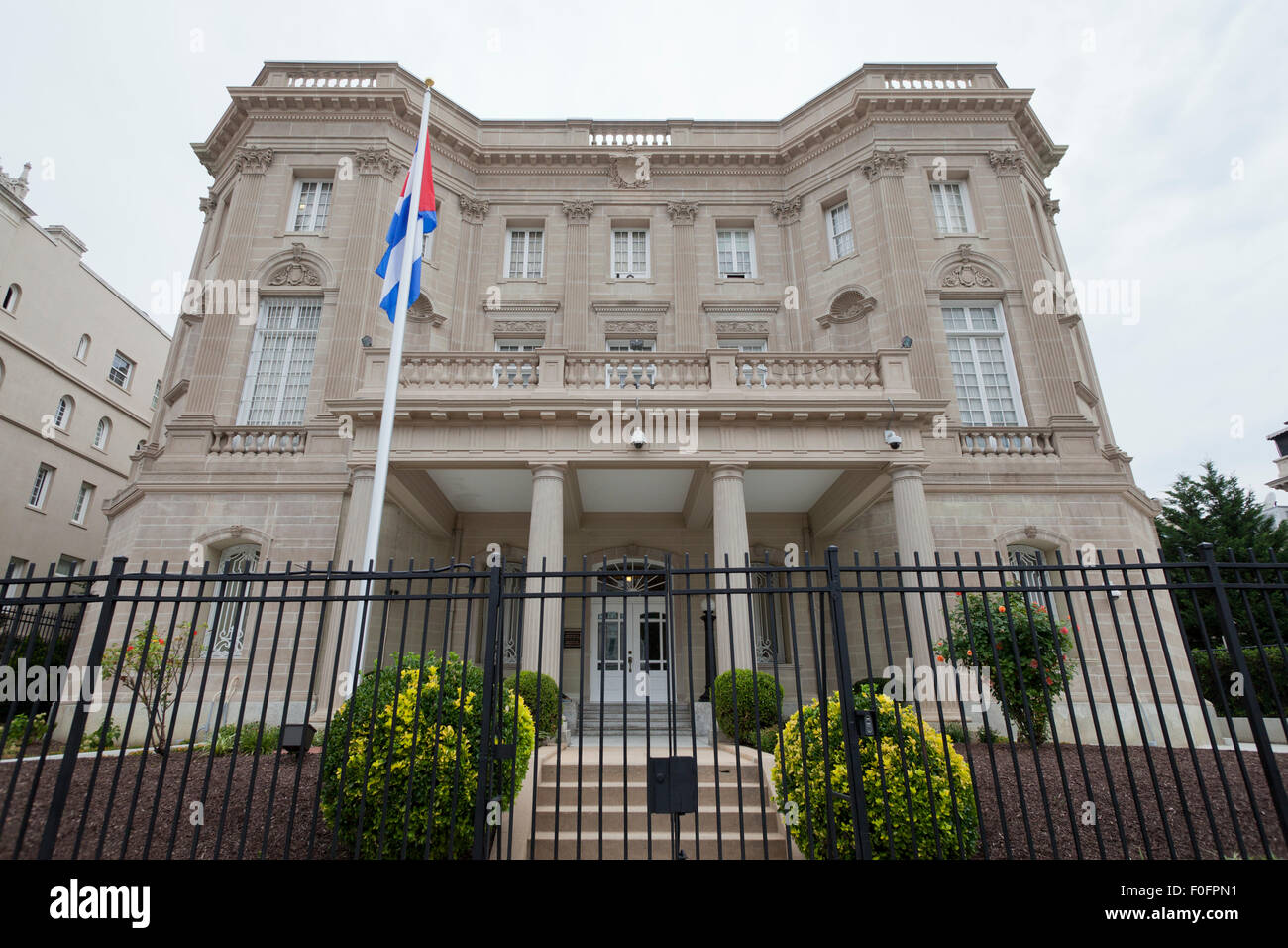 Embassy of Cuba - Washington, DC USA Stock Photo