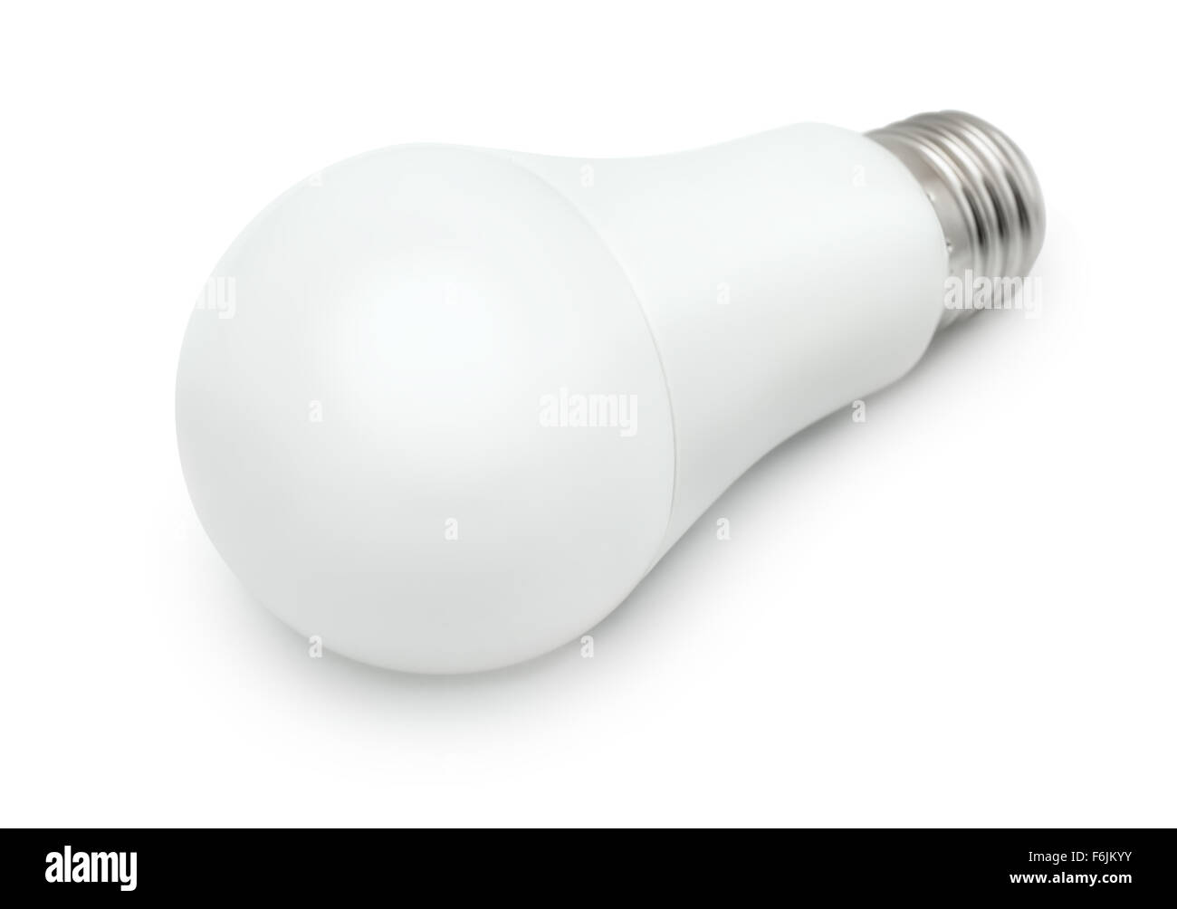 LED light bulb isolated on white Stock Photo