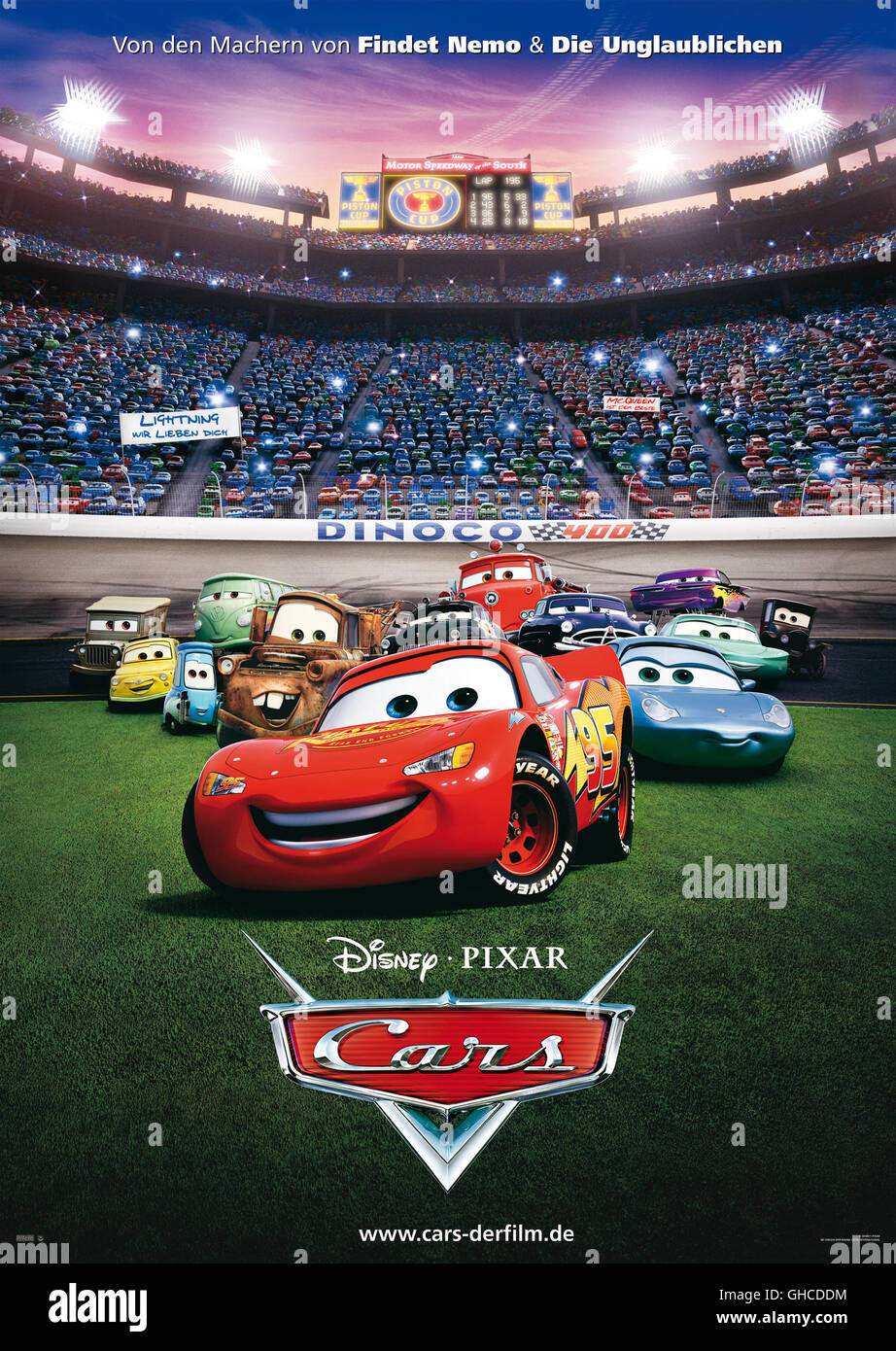 CARS USA 2006 John Lasseter Filmplakat Regie: John Lasseter Stock Photo