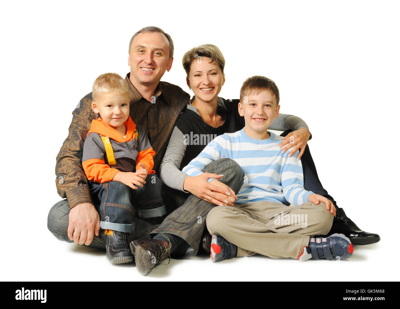 Happy family. Stock Photo