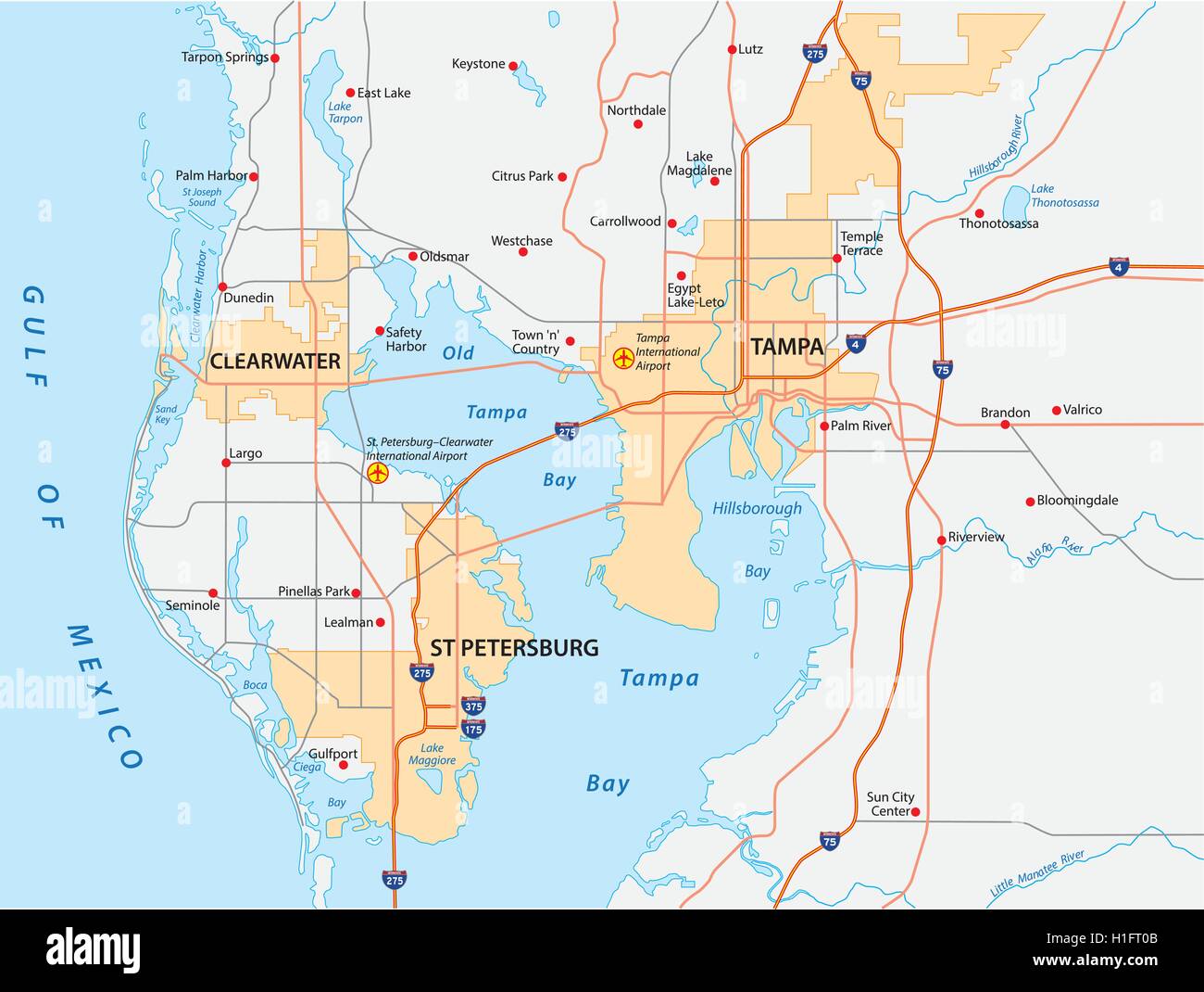 Tampa VA Campus Map