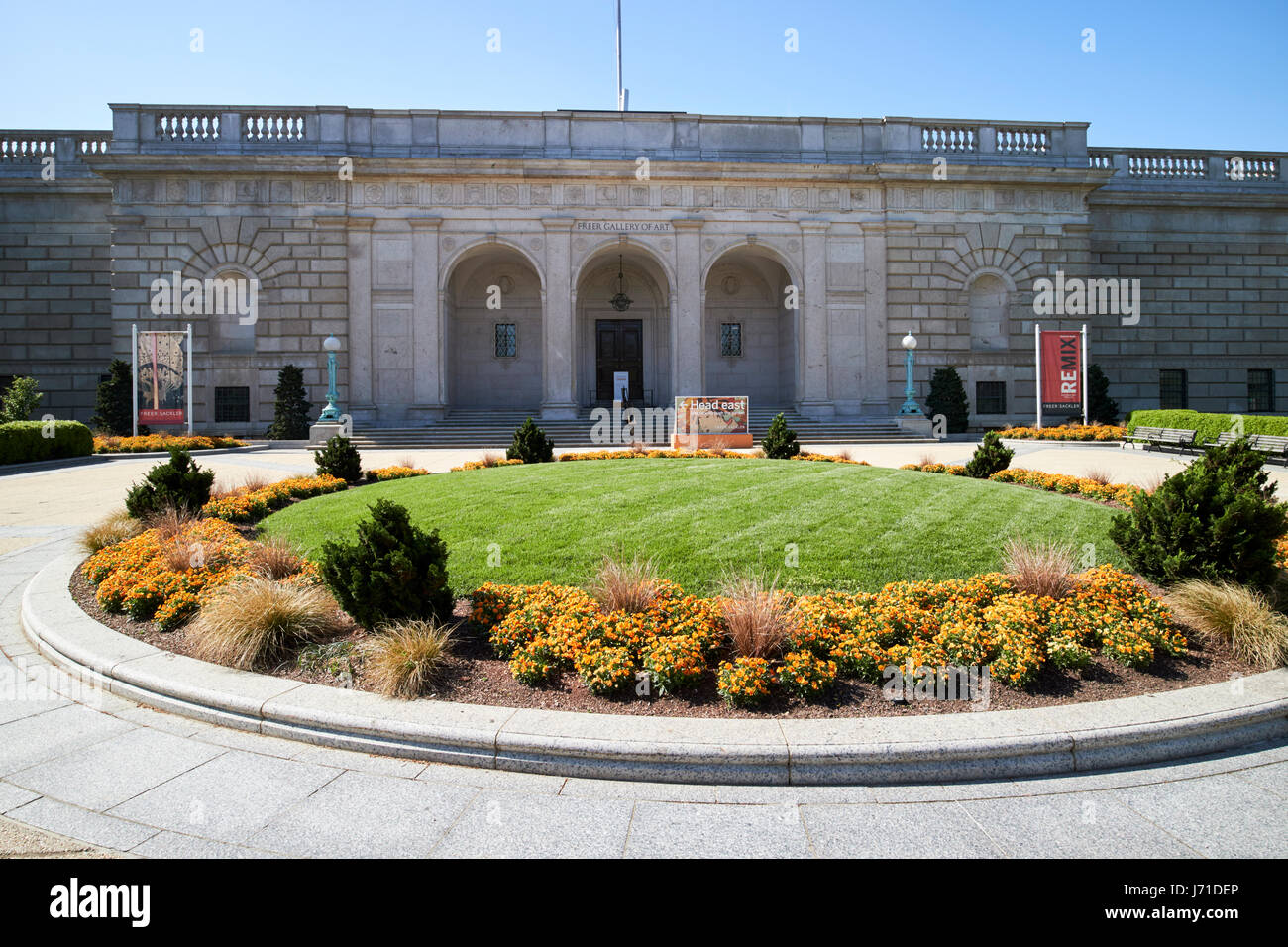 freer gallery of art Washington DC USA Stock Photo