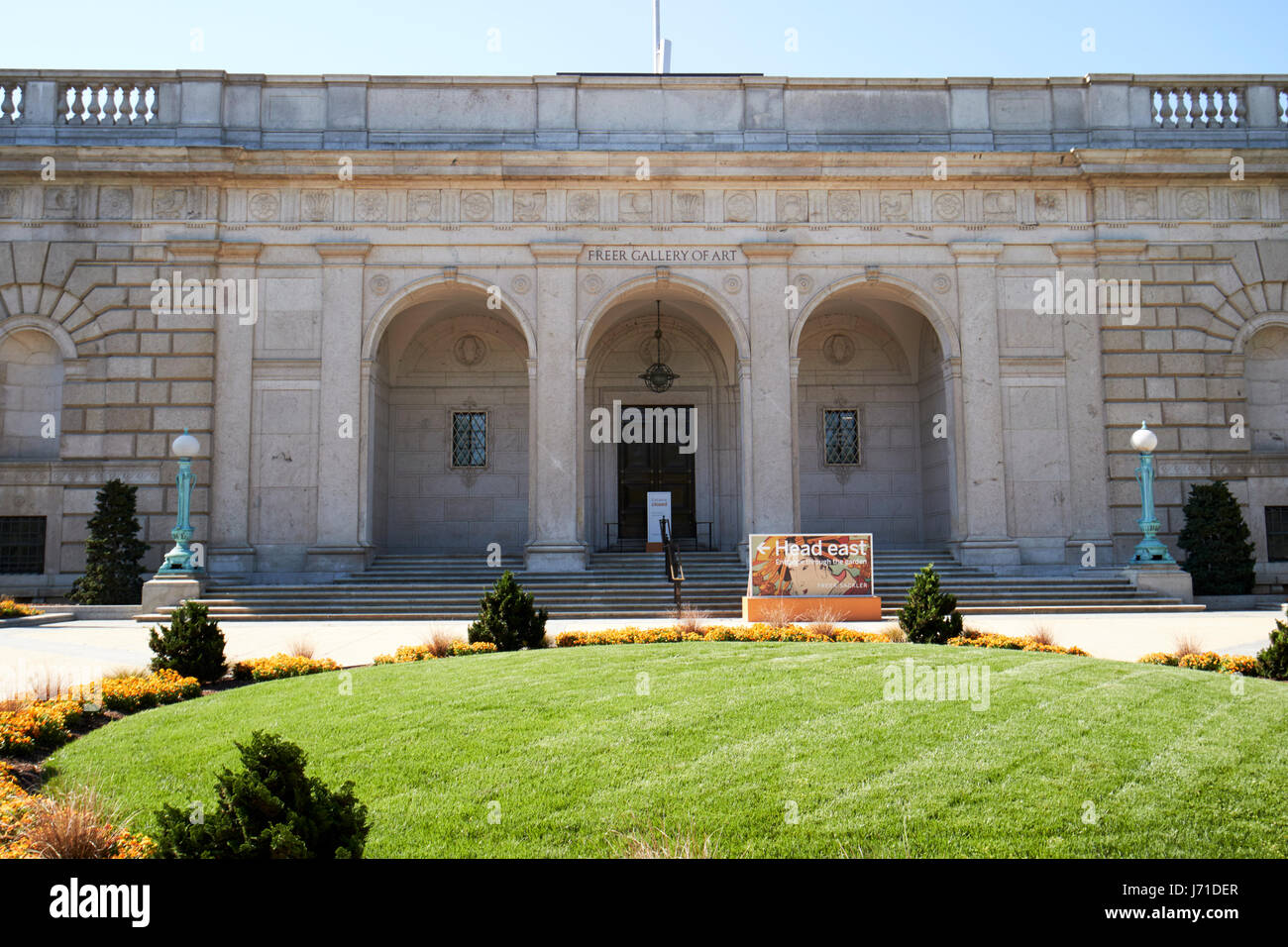 freer gallery of art Washington DC USA Stock Photo