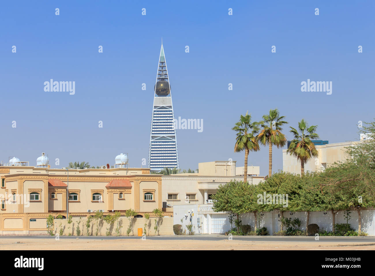 Cityscape of Riyadh in Saudi Arabia Stock Photo