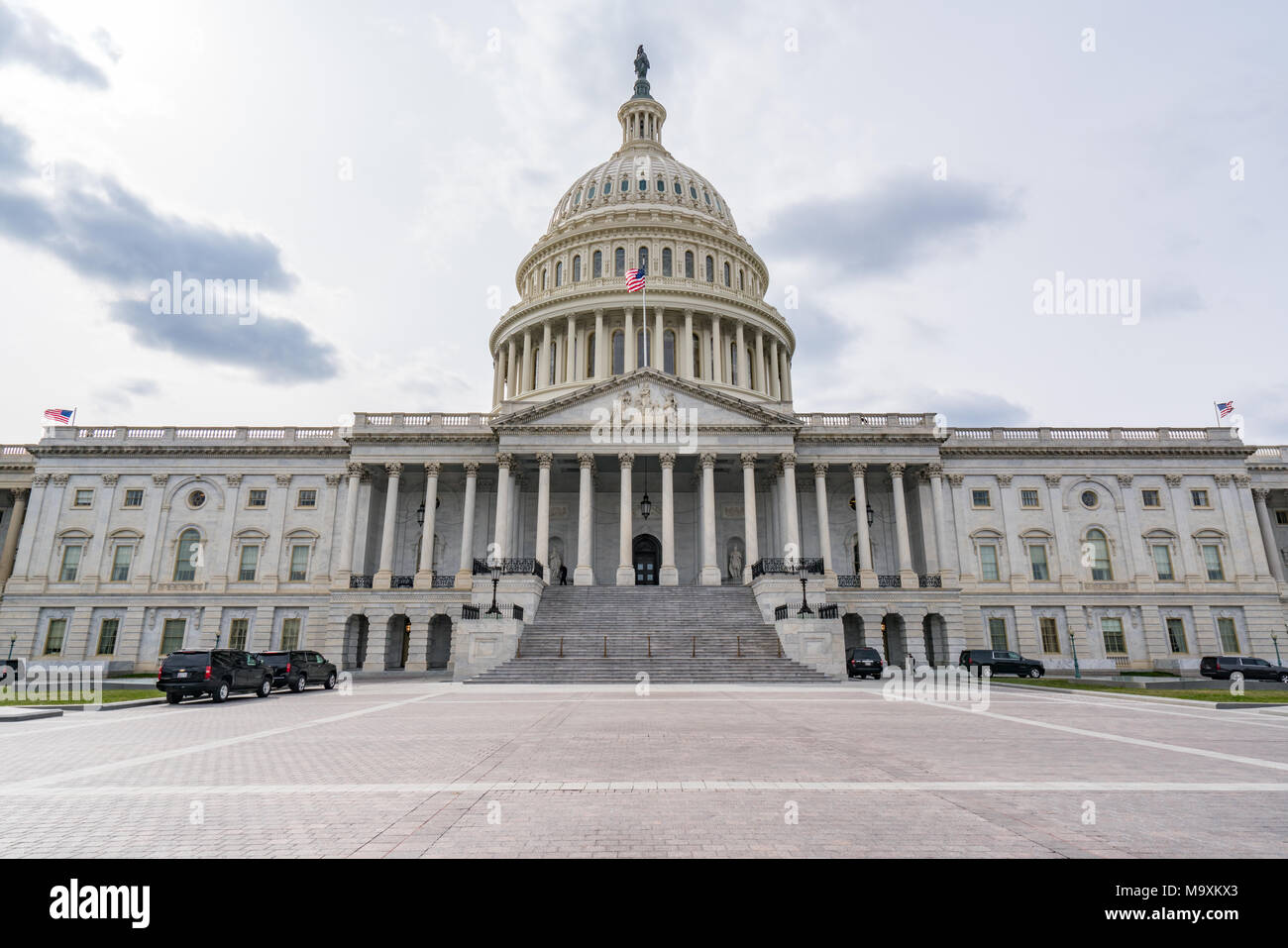 United States Capitol Building in Washington, DC Stock Photo