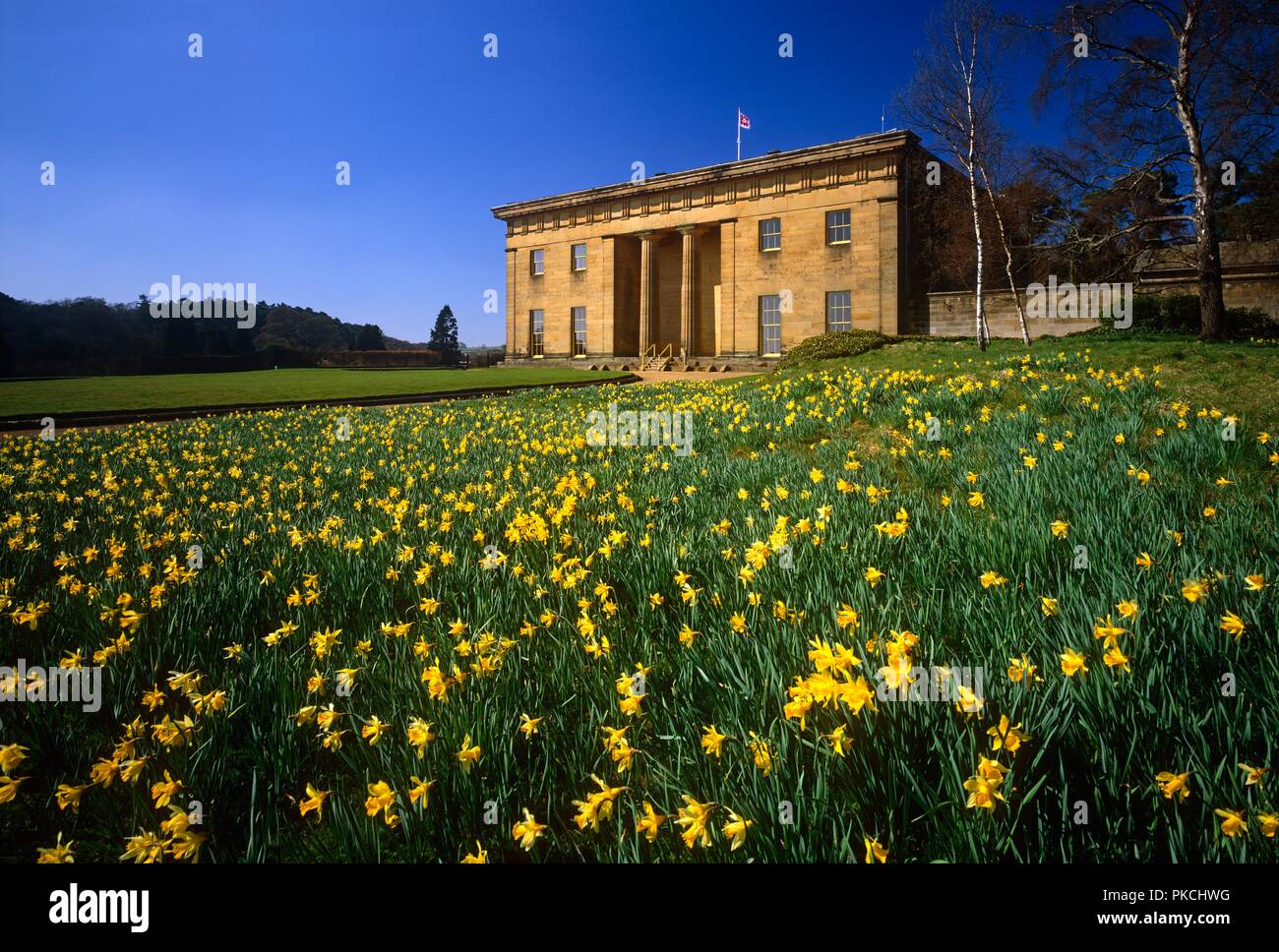 Belsay Hall, Northumberland, 2009. Artist: Graeme Peacock. Stock Photo