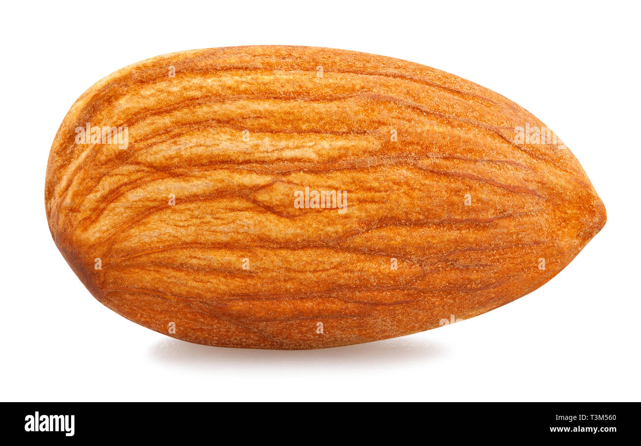 almond path isolated Stock Photo