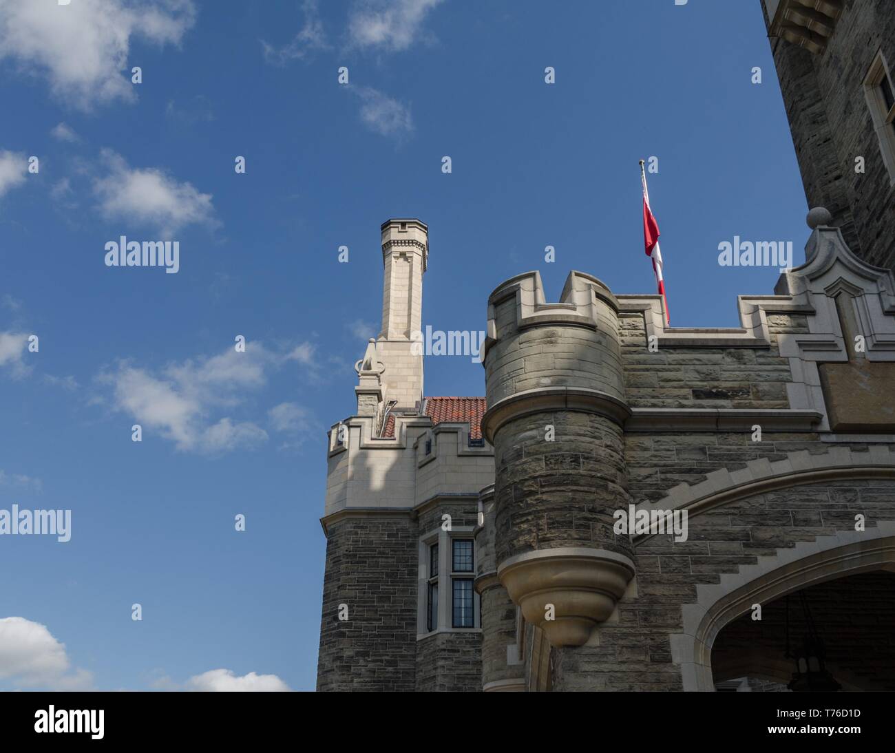 The Casa Loma castle in midtown Toronto, Ontario, Canada. Stock Photo