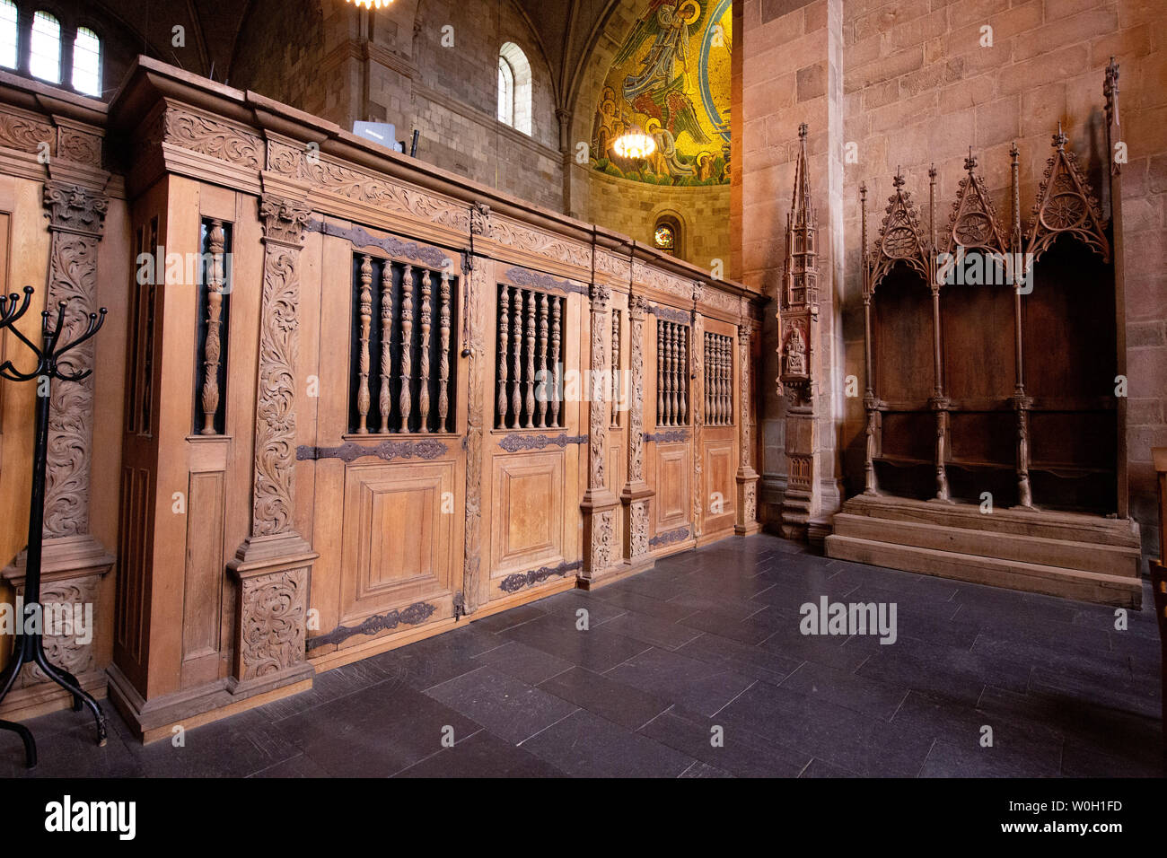 Lund cathedral Sweden Stock Photo