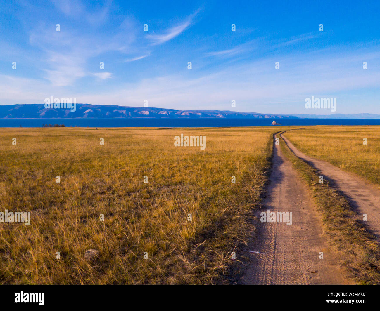 Olkhon Island, Lake Baikal, Siberia, Russia Stock Photo