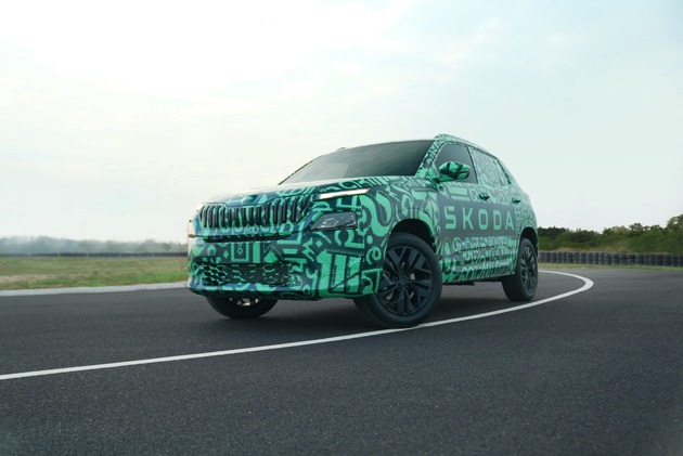 Der neue Kylaq: Mit speziellem Camouflage-Design startet Škoda Auto in Indien eine neue Ära