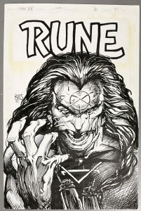 Barry Windsor-Smith Rune #4 cover INQUIRE Comic Art