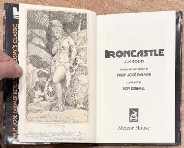 Ironcastle Limited Edition 1 of 2 Roy G Krenkel $1500 Comic Art