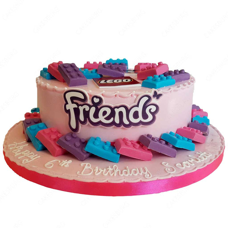 Lego Friends Cake