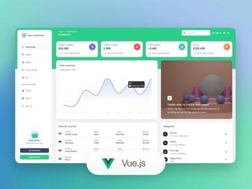 Vue Argon Dashboard 