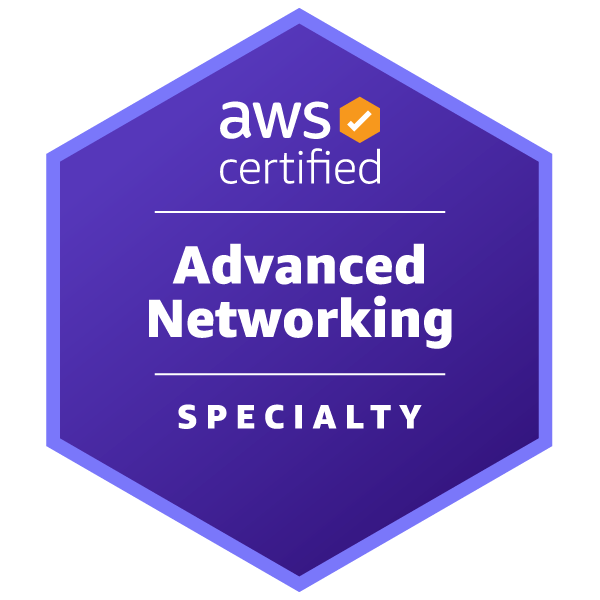 AWS Certified Advanced Networking – Specialty
